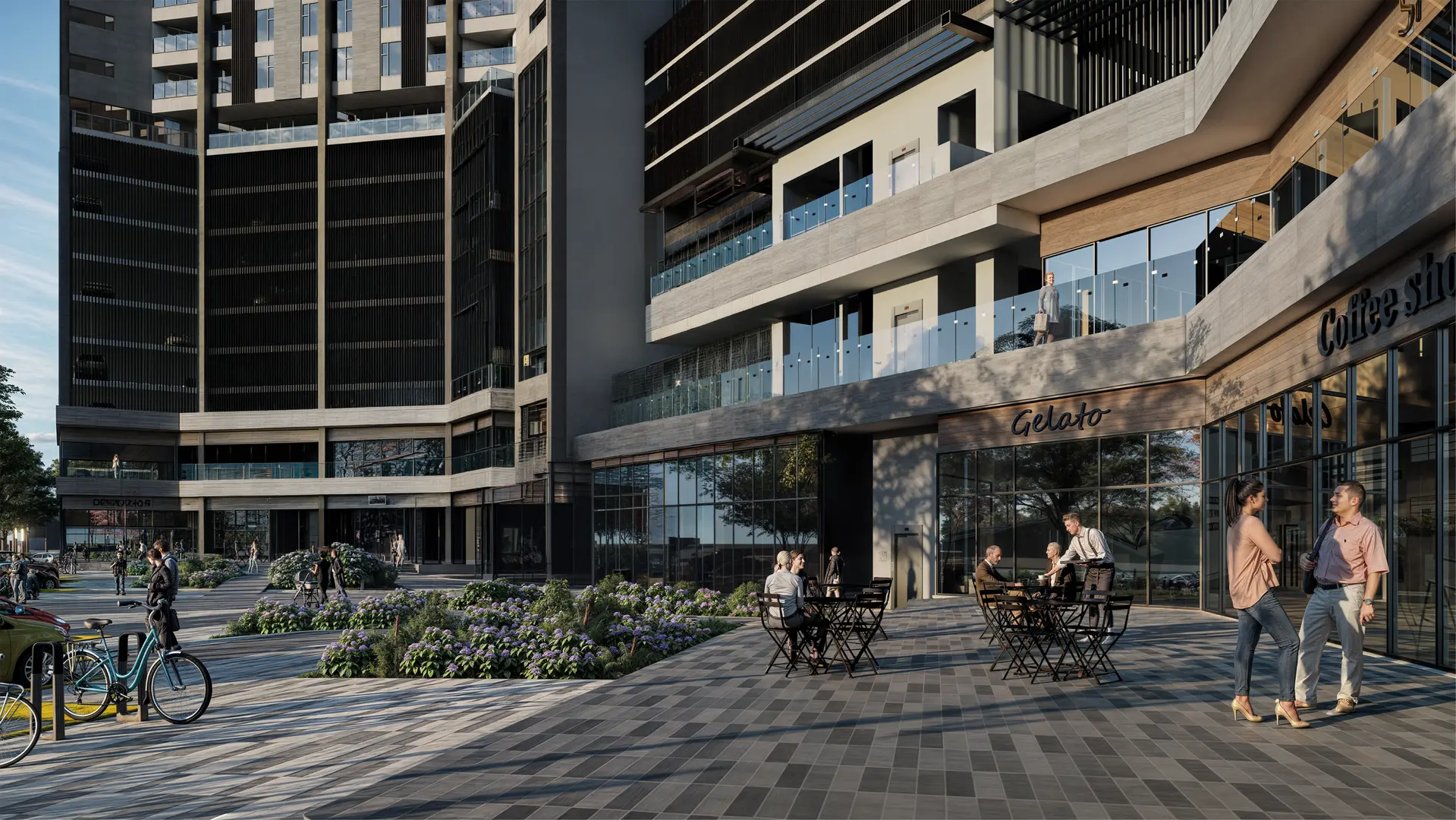 Plazoleta comercial